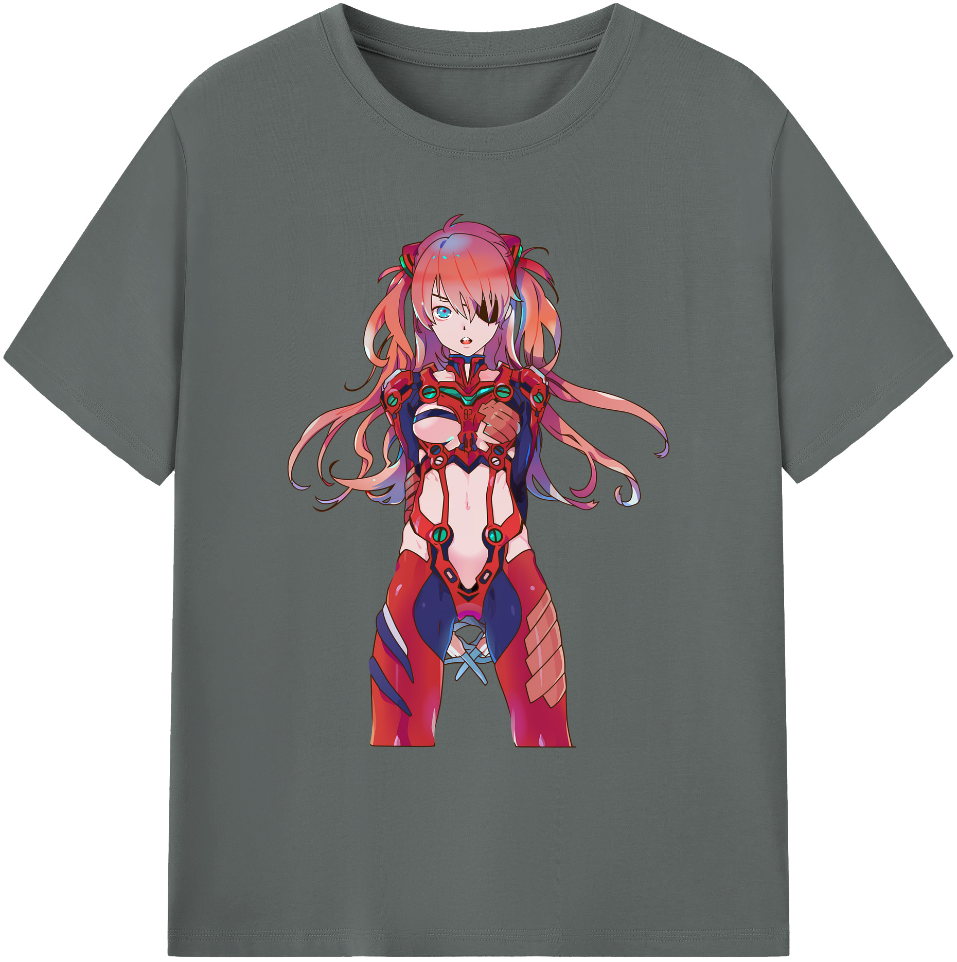（画像用） EVA 新世紀エヴァンゲリオン 綿100％ メンズ半袖Tシャツ｜肌触りやわらか＆通気性